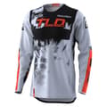 Miniatyrbillede 1 af 2: Troy Lee Designs Langærmet T-shirt Gp Astro Grå XL Mand