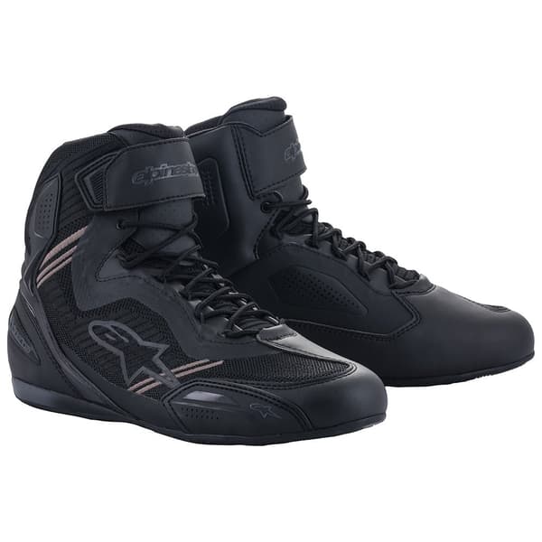 Alpinestars Motorcykel Sko Faster-3 Rideknit Sort EU 42 1/2 Mand