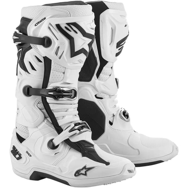 Alpinestars Motorcykel Stövlar Tech 10 Supervented Vit EU 45 1/2 Man