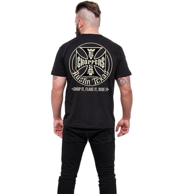 West Coast Choppers Chop It T-shirt Med Korta ärmar Svart 3XL Man