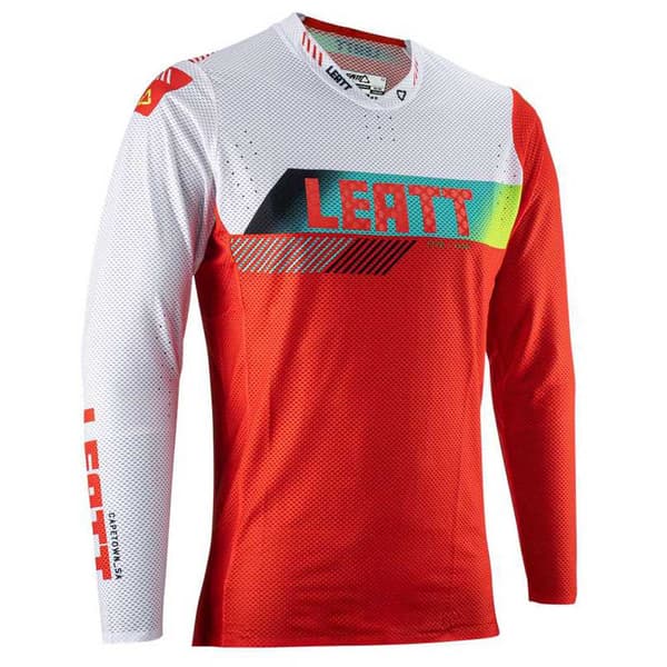 Leatt 5.5 Ultraweld T-shirt Med Lange ærmer Rød S Mand
