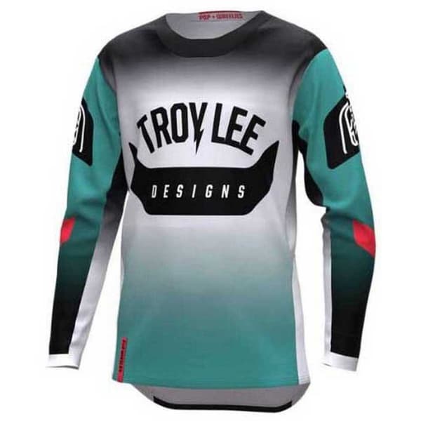 Troy Lee Designs Gp Arc Pitkähihainen T-paita Vihreä S Poika