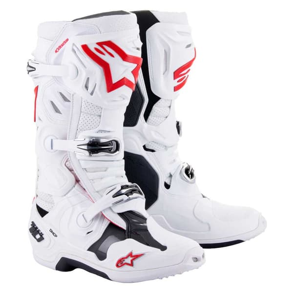 Alpinestars Motorcykel Støvler Tech 10 Supervented Hvid EU 40 1/2 Mand