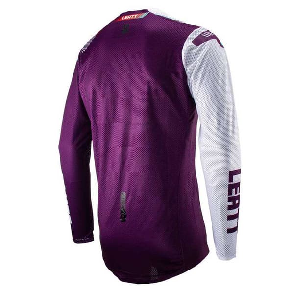 Leatt 5.5 Ultraweld T-shirt Med Lange ærmer Hvid,Lilla M Mand