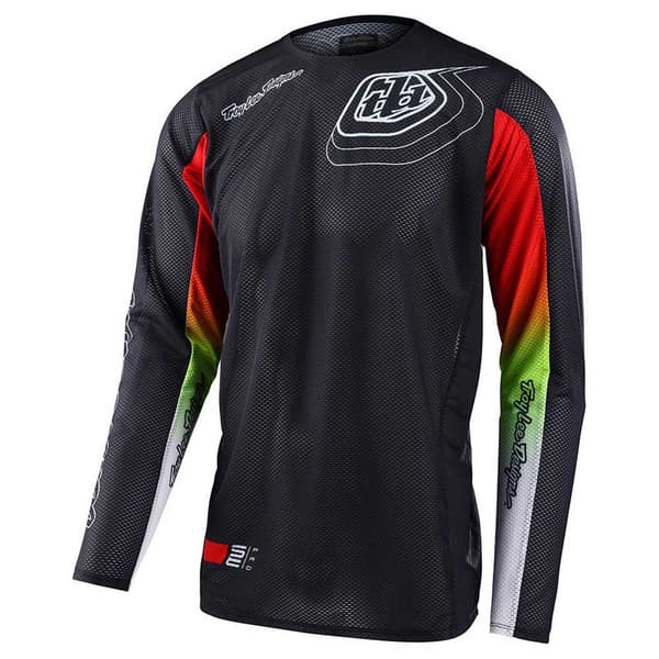 Troy Lee Designs Se Pro Air Richter Pitkähihainen T-paita Musta XL Mies