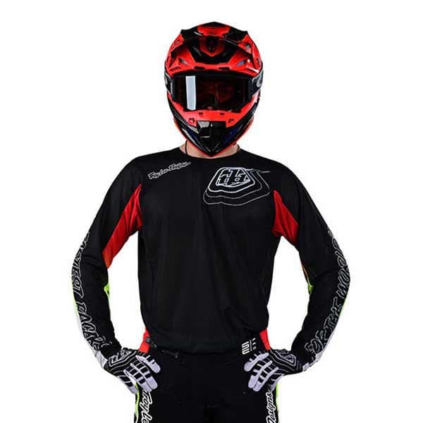 Troy Lee Designs Se Pro Air Richter Pitkähihainen T-paita Musta XL Mies