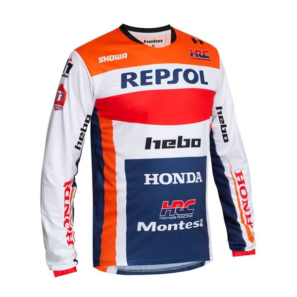 Hebo Montesa Tech Team T-shirt Med Korte ærmer Orange 2XL Mand