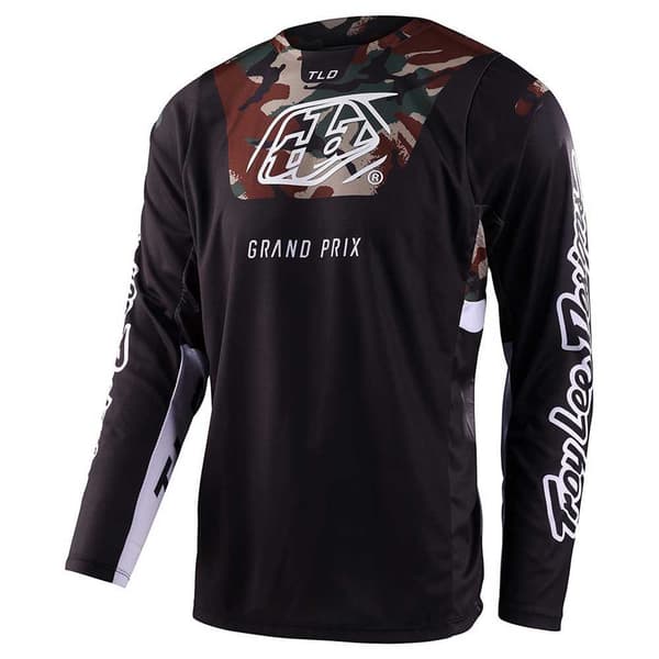 Troy Lee Designs Gp Pro Blends T-shirt Med Lange ærmer Sort S Mand