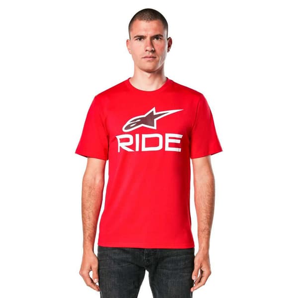 Alpinestars Ride 4.0 T-shirt Med Korta ärmar Röd XL Man