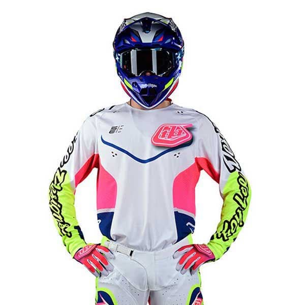 Troy Lee Designs Se Pro Radian T-shirt Med Lange ærmer Hvid XL Mand