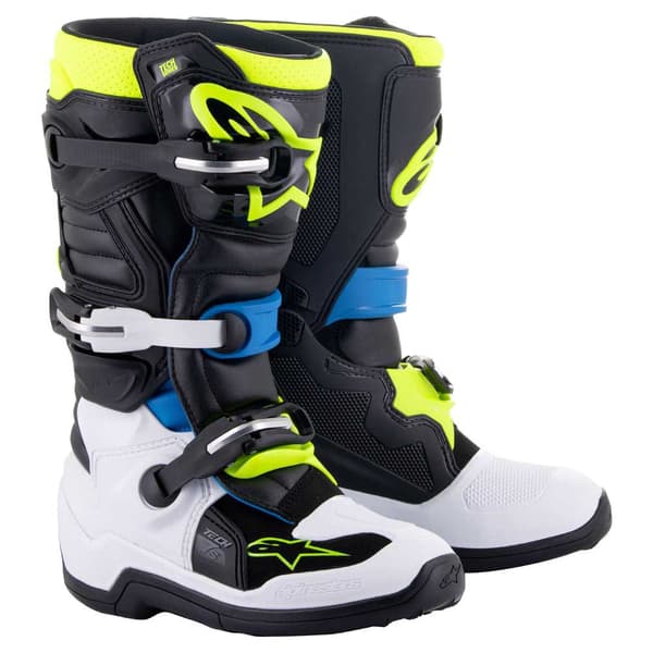 Alpinestars Tech 7s Terrængstøvler Hvid,Sort EU 34 Dreng