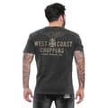 Pikkukuva 2 / 2: West Coast Choppers Eagle Vintage Lyhythihainen T-paita Harmaa S Mies