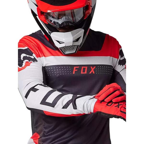 Fox Racing Mx Flexair Efekt Pitkähihainen Trikoo Punainen XL Mies