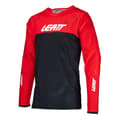 Miniatyrbild 2 av 6: Leatt Moto 4.5 Enduro T-shirt Med Lång ärm Röd,Svart L Man