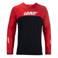 Miniatyrbild 1 av 6: Leatt Moto 4.5 Enduro T-shirt Med Lång ärm Röd,Svart L Man