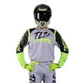 Miniatyrbillede 1 af 5: Troy Lee Designs Gp Pro Partical T-shirt Med Lange ærmer Grå M Mand
