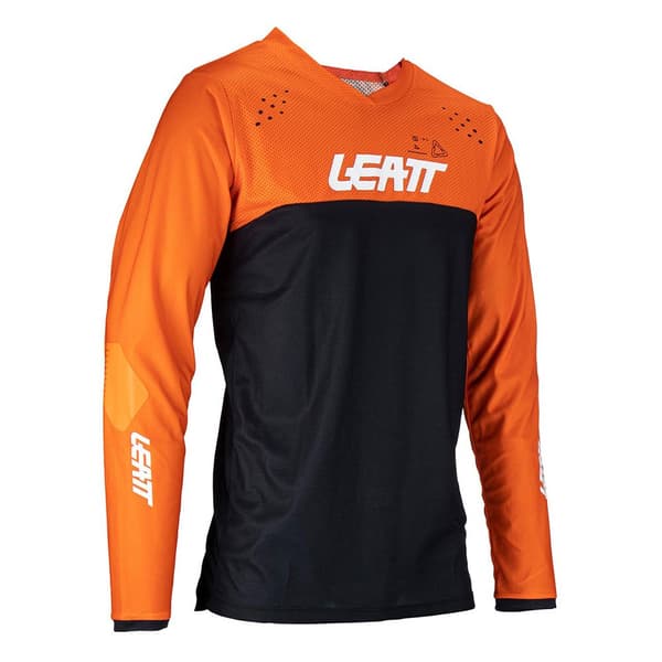 Leatt Moto 4.5 Enduro Pitkähihainen T-paita Oranssi,Musta M Mies