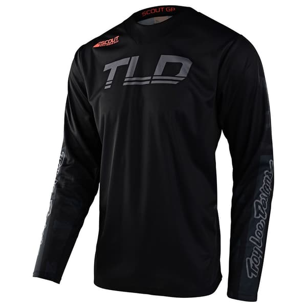 Troy Lee Designs Scout Gp Pitkähihainen T-paita Musta M Mies