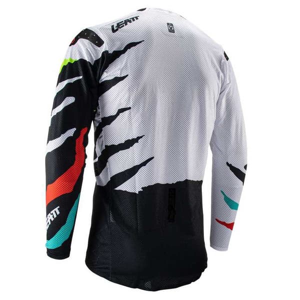 Leatt 5.5 Ultraweld T-shirt Med Lång ärm Vit,Svart M Man
