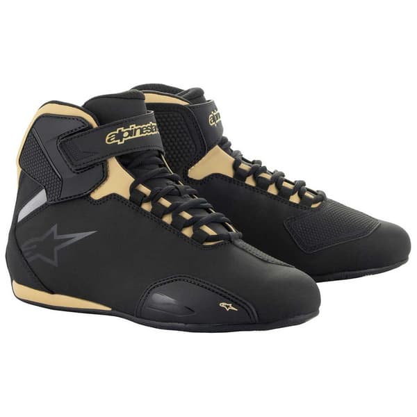 Alpinestars Sektor Motorcykel-sko Sort EU 37 1/2 Kvinde