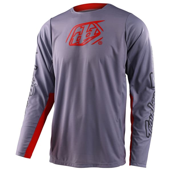 Troy Lee Designs Gp Pro Icon T-shirt Med Lange ærmer Grå XL Mand