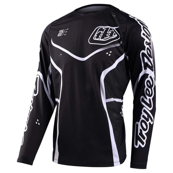 Troy Lee Designs Se Pro Radian T-shirt Med Lange ærmer Sort L Mand