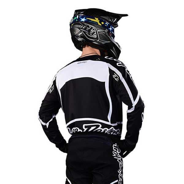 Troy Lee Designs Se Pro Radian T-shirt Med Lange ærmer Sort L Mand