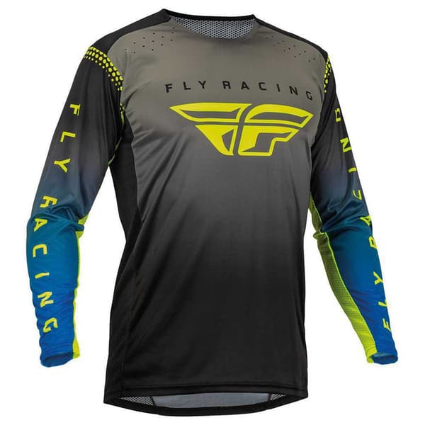 Fly Mx Lite T-shirt Med Lång ärm Grå L Man