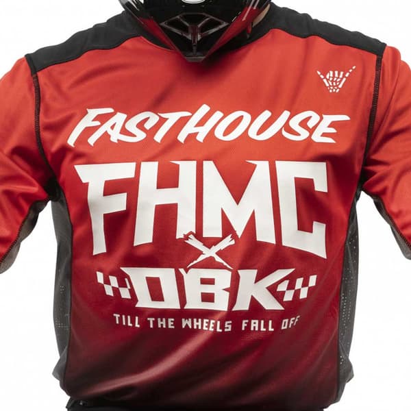 Fasthouse Grindhouse Twitch Långärmad Trikå Röd S Man