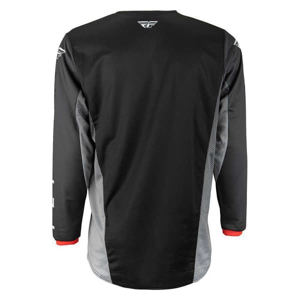 Fly Mx Kinetic Fuel T-shirt Med Lång ärm Svart L Man