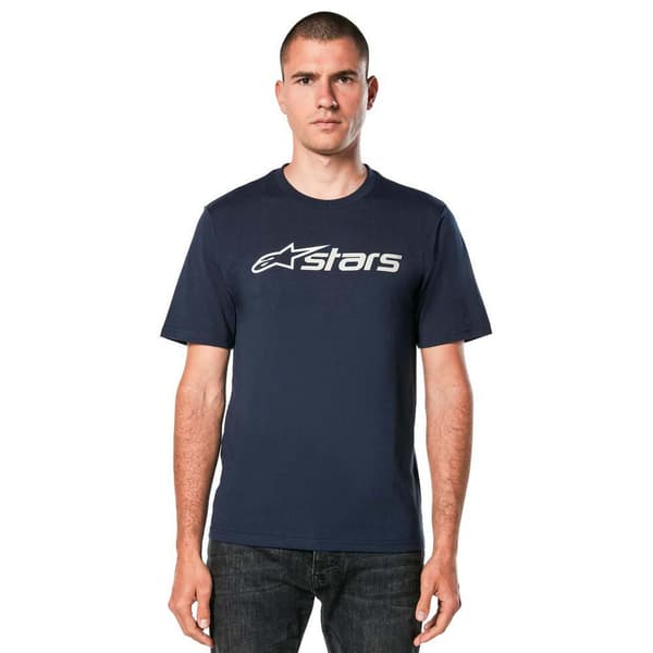 Alpinestars Blaze 2.0 T-shirt Med Korte ærmer Blå M Mand