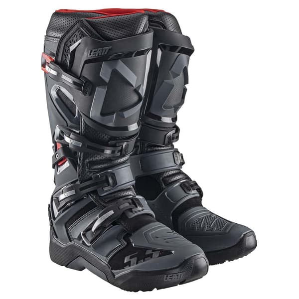 Leatt Flexlock 5.5 Stövlar Off-road Svart,Grå EU 45 1/2 Man