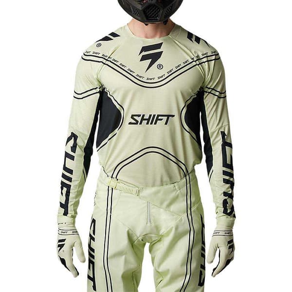 Fox Racing Mx Black Label Qwik Langærmet Trøje Beige S Mand
