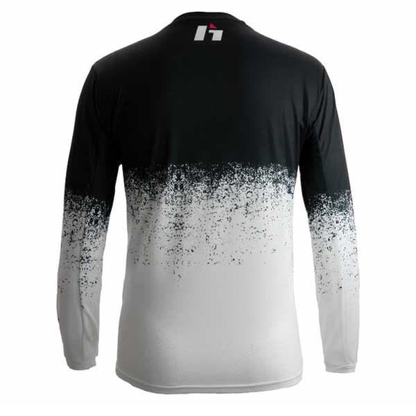 Hebo Pro V T-shirt Med Lång ärm Vit,Svart 6 Years Pojke