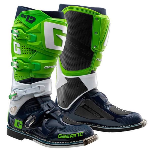 Gaerne Sg-12 Limited Edition Stövlar Off-road Grönt EU 45 Man
