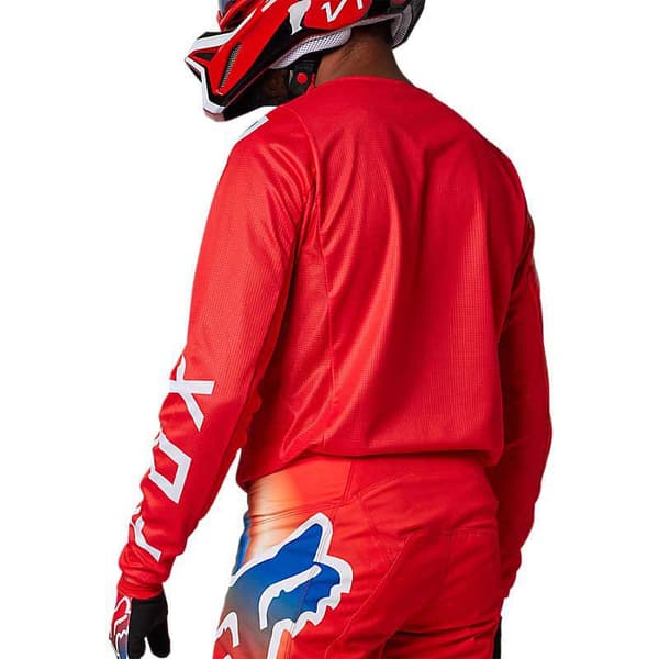 Fox Racing Mx 180 Toxsyk Långärmad Trikå Röd M Man