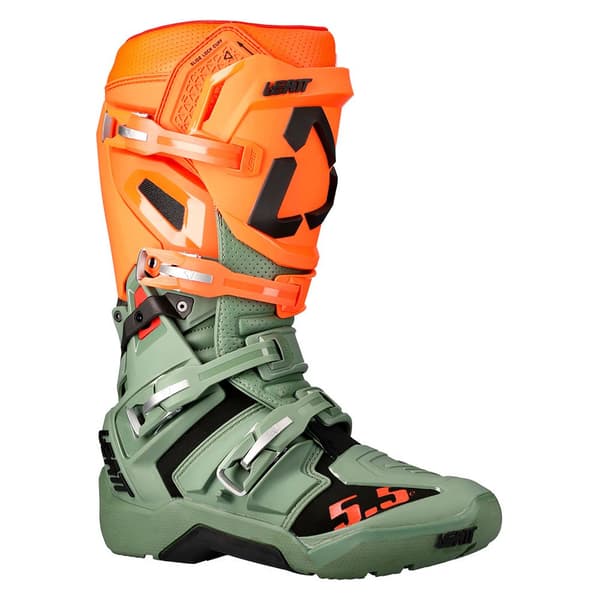 Leatt Flexlock 5.5 Off-road Saappaat Vihreä EU 45 1/2 Mies