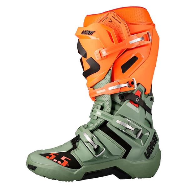 Leatt Flexlock 5.5 Off-road Saappaat Vihreä EU 45 1/2 Mies