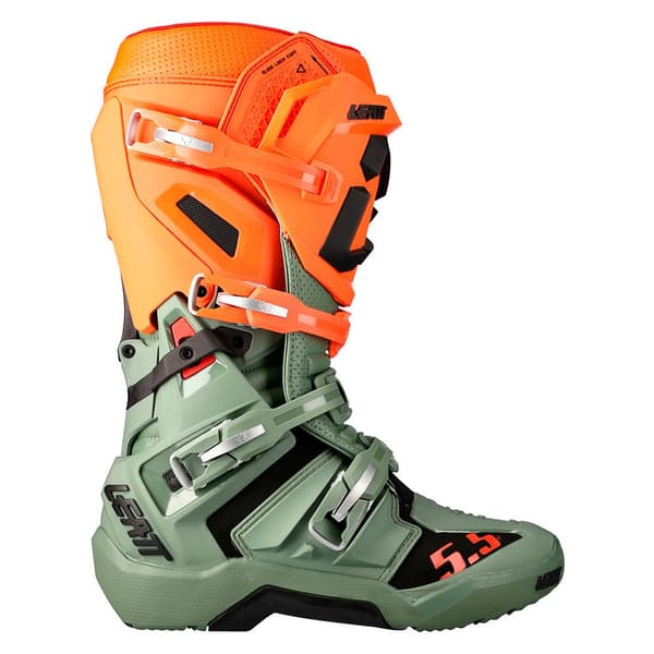 Leatt Flexlock 5.5 Off-road Saappaat Vihreä EU 45 1/2 Mies