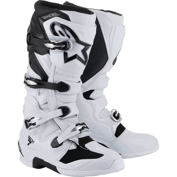 Alpinestars Tech 7 Offroad-støvler Hvid EU 48 Mand