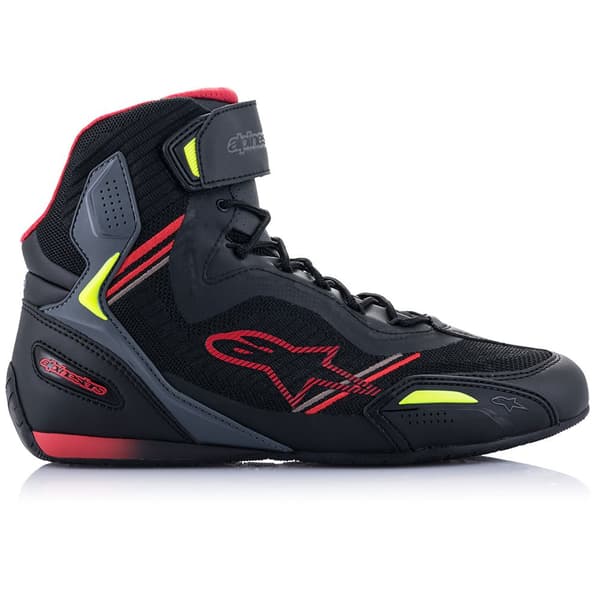 Alpinestars Faster-3 Rideknit Motorcykelskor Svart EU 41 Man
