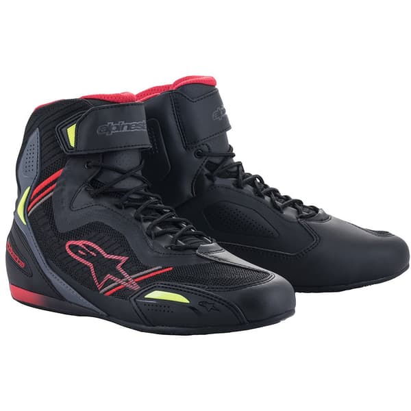 Alpinestars Faster-3 Rideknit Motorcykelskor Svart EU 41 Man