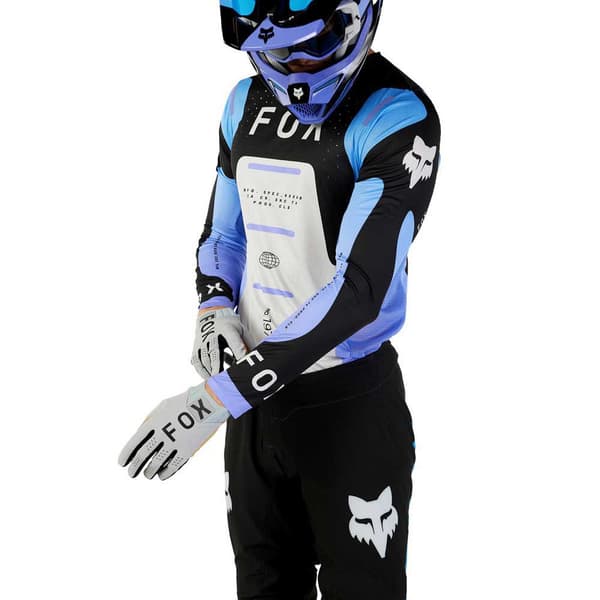 Fox Racing Mx Flexair Magnetic T-shirt Med Lange ærmer Flerfarvet 2XL Mand