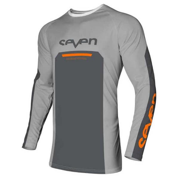 Seven Vox Phaser T-shirt Med Lange ærmer Grå M Mand