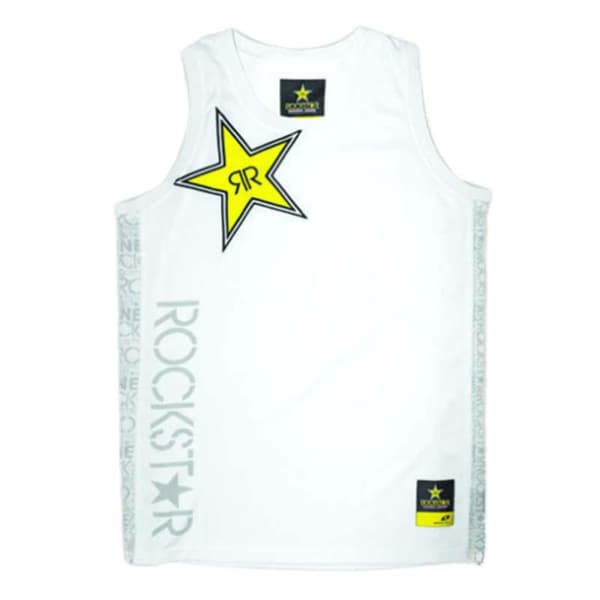 One Industries Rockstar Lay Up ärmlös T-shirt Vit M Man