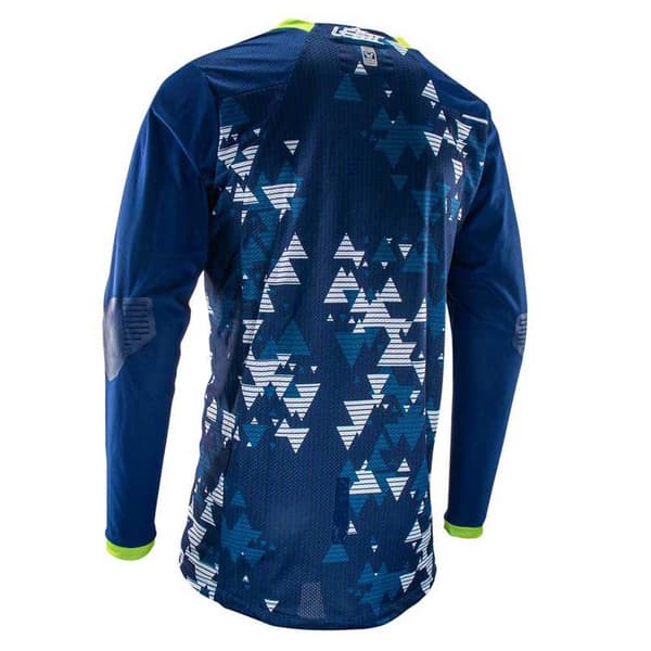 Leatt 4.5 Enduro T-shirt Med Lange ærmer Blå S Mand