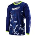 Miniatyrbillede 1 af 4: Leatt 4.5 Enduro T-shirt Med Lange ærmer Blå S Mand
