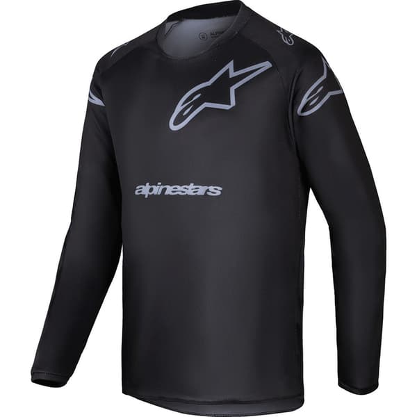Alpinestars Racer Graphite T-shirt Med Lång ärm Svart L Pojke