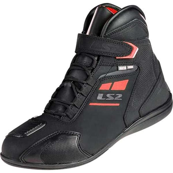 Ls2 Textil Garra Wp Motorcykel-sko Sort EU 44 Mand