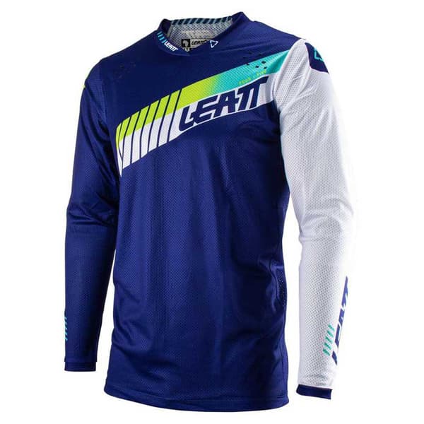 Leatt 4.5 Lite T-shirt Med Lång ärm Blå L Man